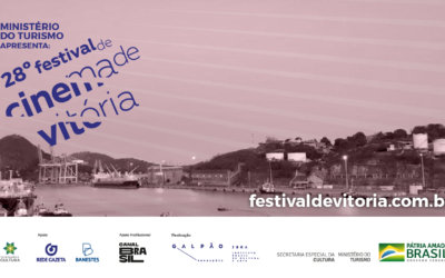 Cidade de Vitória é a inspiração da identidade visual do 28º Festival de Cinema de Vitória