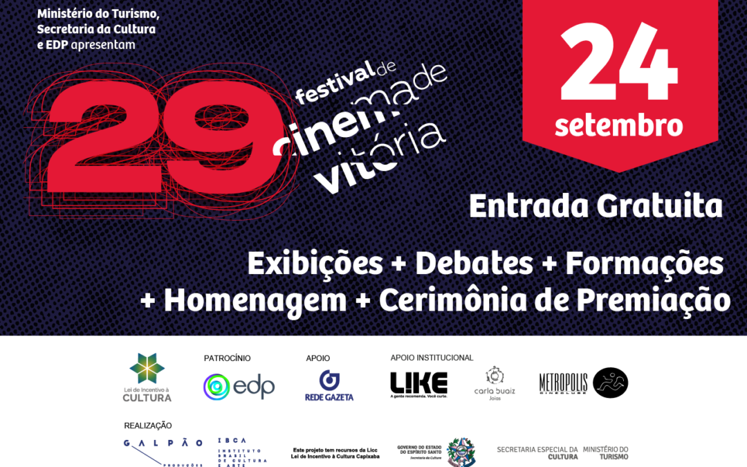 29º Festival de Cinema de Vitória: evento encerra com Homenagem a Tião Xará e Cerimônia de Premiação 