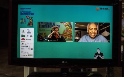 27FCV: Gilberto Gil dá um show de talento e carisma em bate-papo virtual