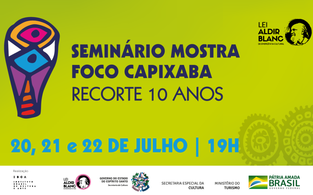 Seminário Foco Capixaba – Recorte 10 anos apresenta palestras sobre a produção audiovisual do Espírito Santo