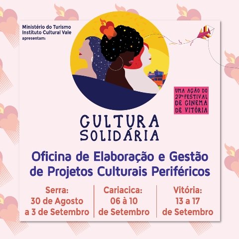 27º FCV – Cultura Solidária oferece Oficina de Elaboração e Gestão de Projetos Culturais Periféricos