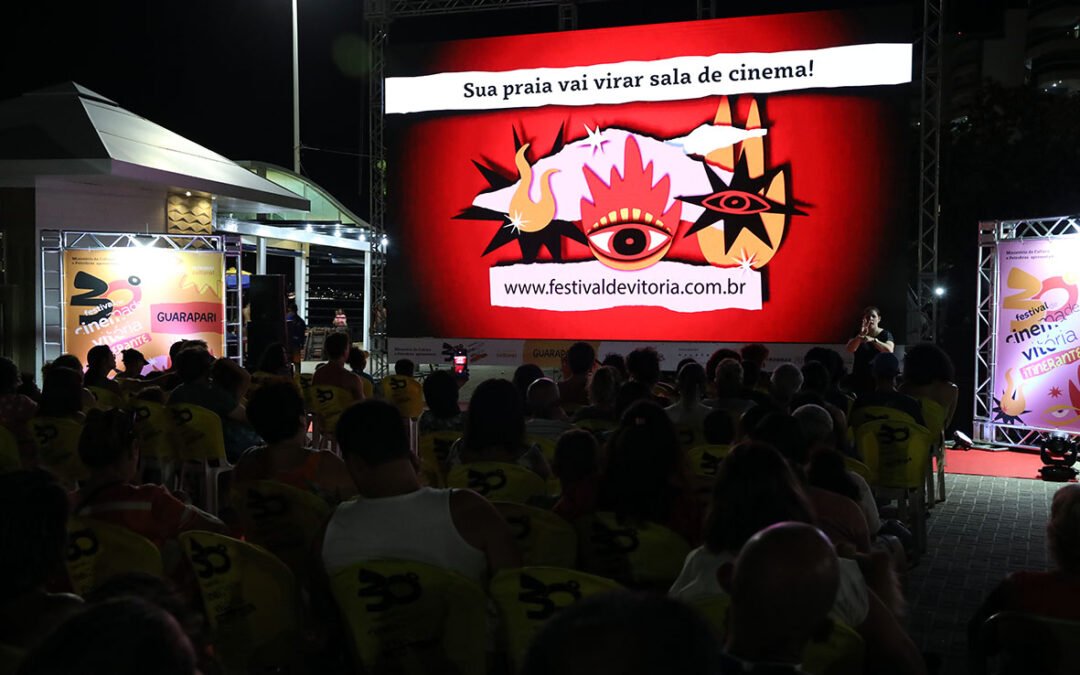 30º Festival de Cinema de Vitória Itinerante: evento reúne milhares de pessoas nas praias do litoral capixaba
