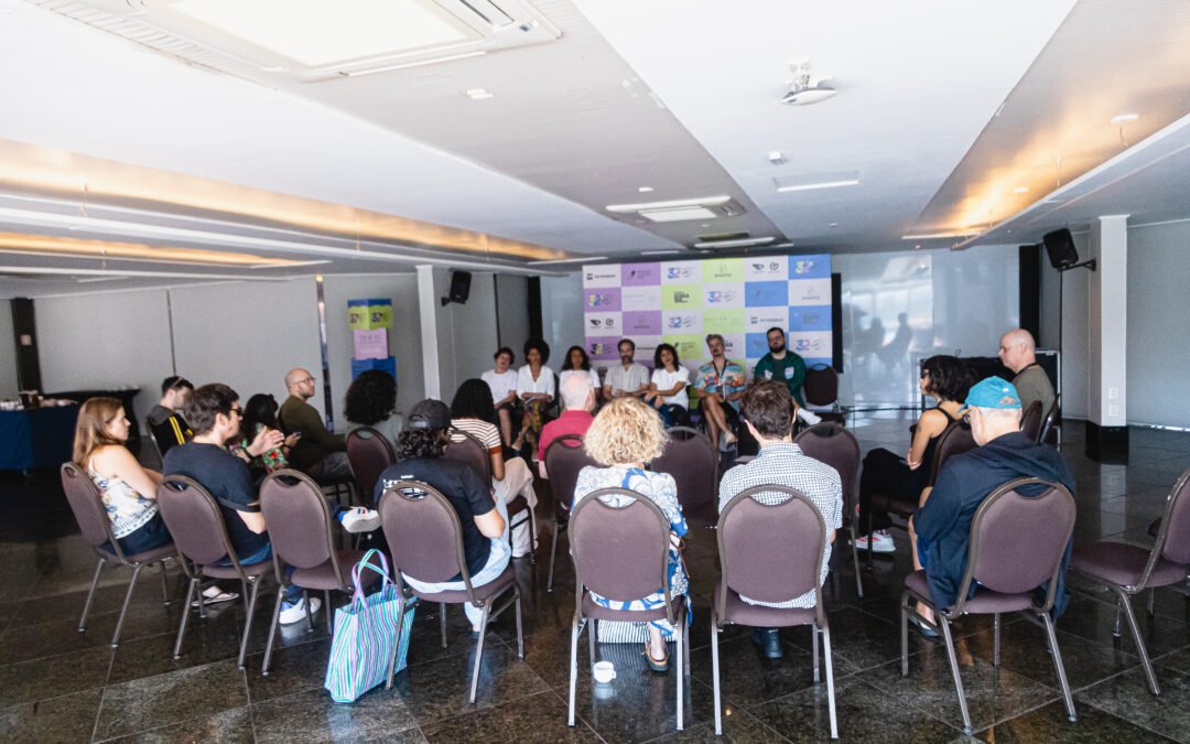Realizadores falam sobre a fabulação em seus filmes no quarto debate do 32º Festival de Cinema de Vitória 