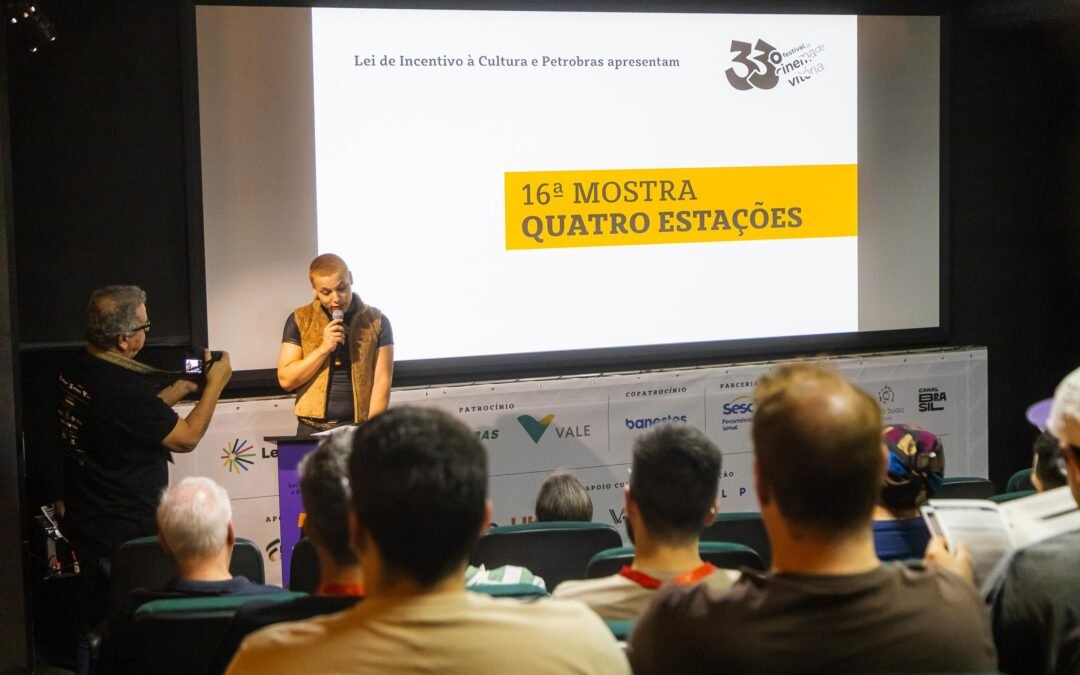 Sessão da 16ª Mostra Quatro Estações movimenta a tarde de domingo no 33º Festival de Cinema de Vitória