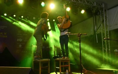 Chico Chico e João Mantuano na Tenda Musical do 26ºFCV