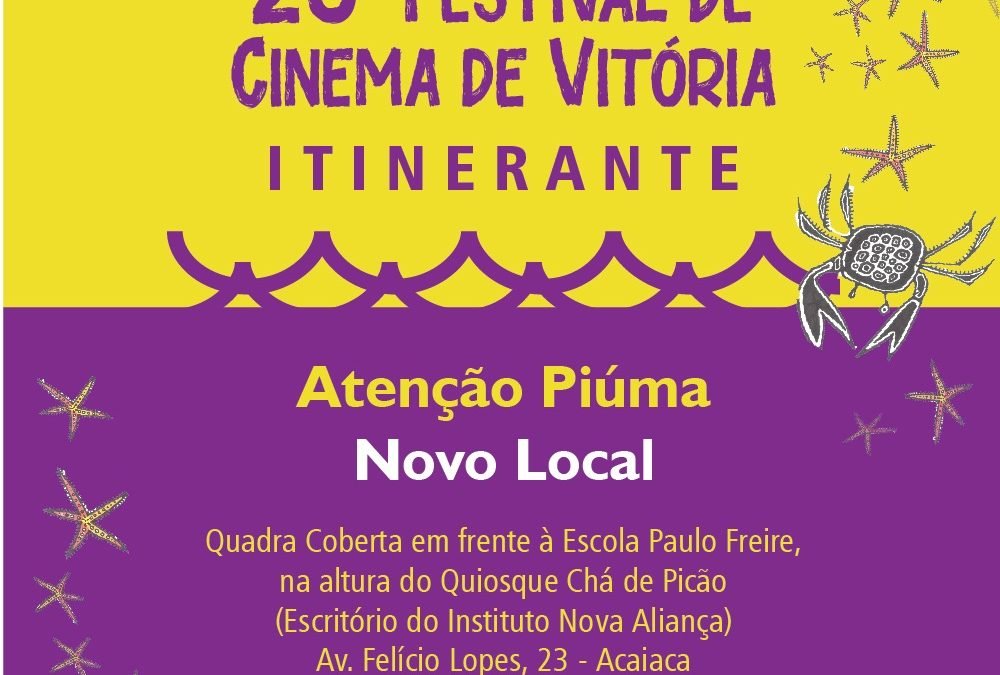 26FCV Itinerante – Piúma muda local de exibição