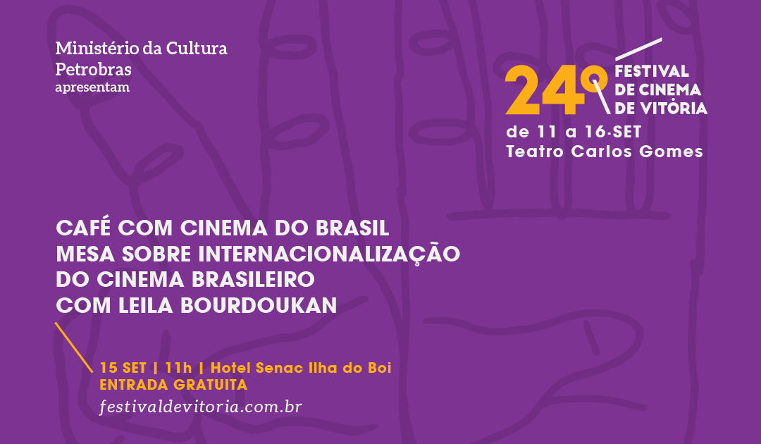 24º Festival de Cinema de Vitória realiza debate sobre internacionalização do cinema brasileiro