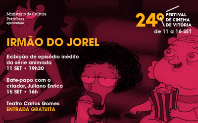 Episódio inédito de “Irmão do Jorel” será exibido no Teatro Carlos Gomes