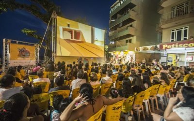 “Sala” lotada nas exibições do 24º Festival de Cinema de Vitória Itinerante em Iriri
